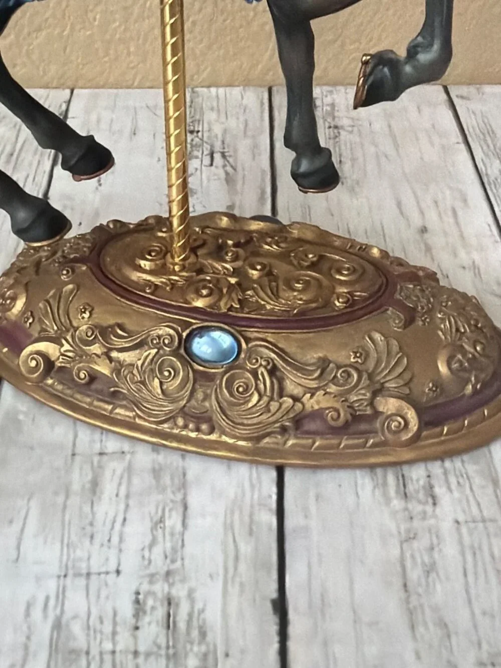 Set of 3 Willitts Carousel Classics Ann Dezendorf Ltd Ed Horse Zebra Eagle Back - Picture 15 of 16